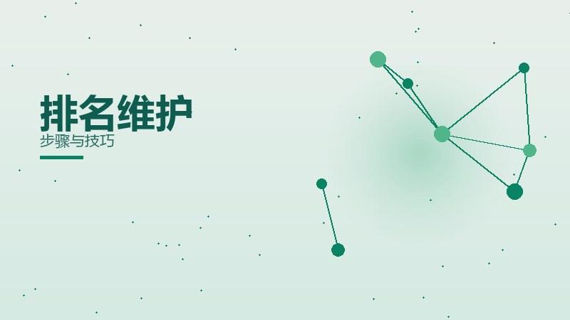 如何实现排名维护策略？步骤与技巧