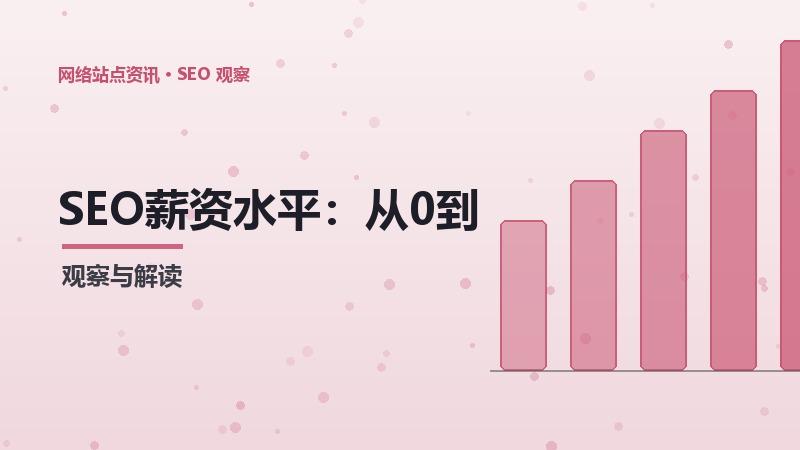 SEO薪资水平：从0到1的实操教程