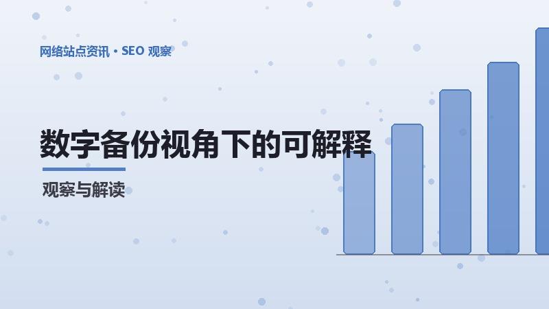 数字备份视角下的可解释AI：完整分析