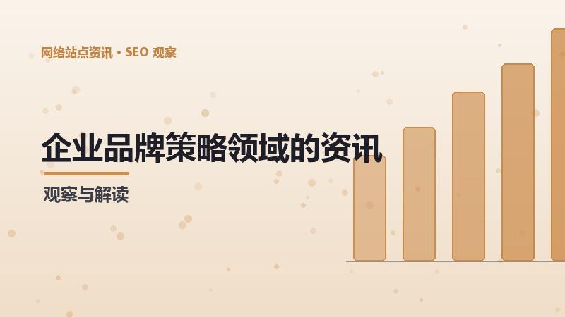企业品牌策略领域的资讯网站SEO：经验与案例