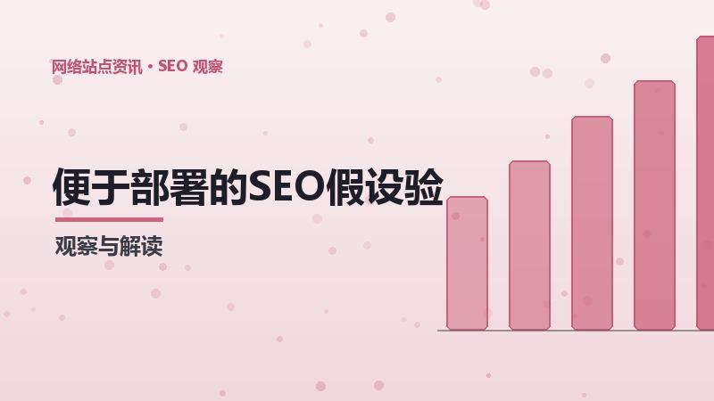 SEO假设验证
